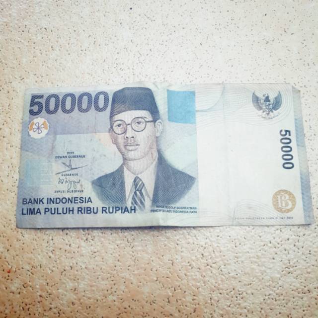Uang kuno 50000