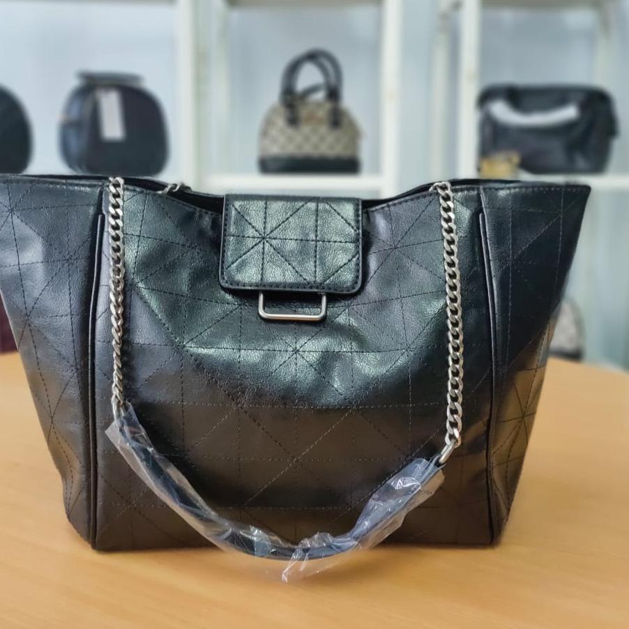 Keluaran Terbaru.. TOTEBAG CEWEK TAS KERJA TOTEBAG GLOSSY SYNTHETIC ZR IMPORT / TOTEBAG WANITA