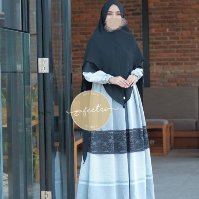 Preloved gamis set zafeetri