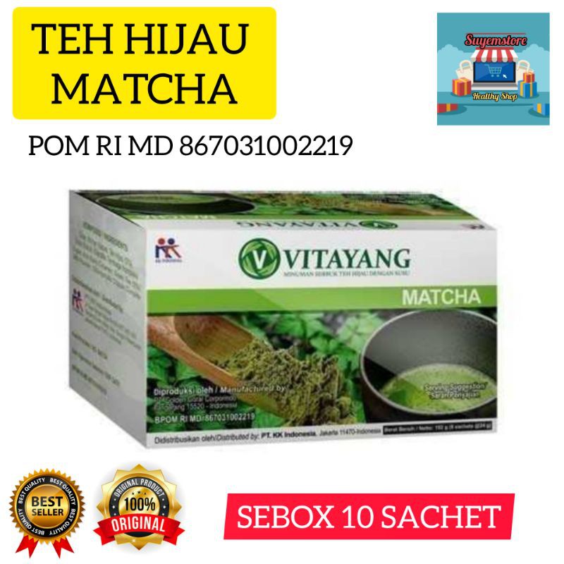 

MINUMAN GREEN TEA BERKLORIFIL TEH HIJAU MATCHA BUBUK (10 SACHET), Bubuk Matcha, Mactha Powder