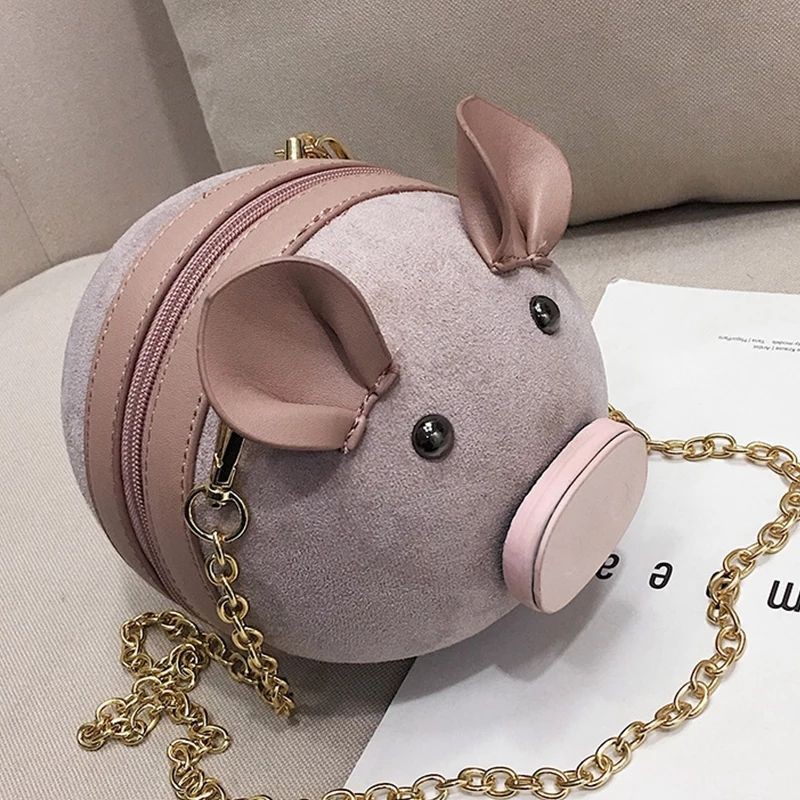 Tas Pig / Piggy bag / Tas Babi suede Korea Bag