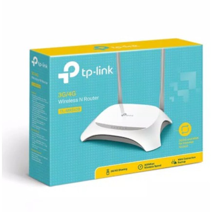 TPLINK TP Link TL-MR 3420 MR3420 3G/4G Modem Wireless N Router 300Mbps