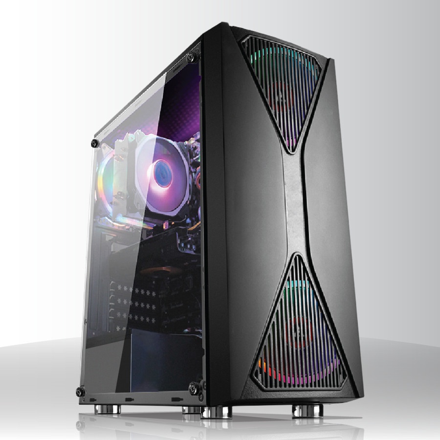 Casing PC Case Infinity Elysium V2 CASING GAMING Komputer Tempered