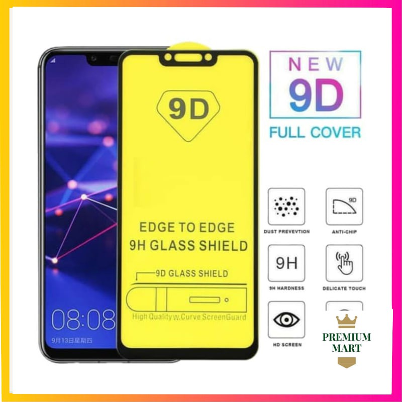 Tempered GlassFull 9D/5D XIAOMI 6 Pro/Note 3/Note 6 PRO/K20 Pro/6X/A2 /Play/Note 4 [PREMIUMMART]