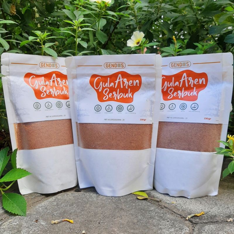 

gula aren palm sugar serbuk khas kebumen
