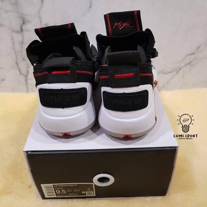 Sepatu Basket Air Jordan 34 High Red Orbit Zipper Angmokio258