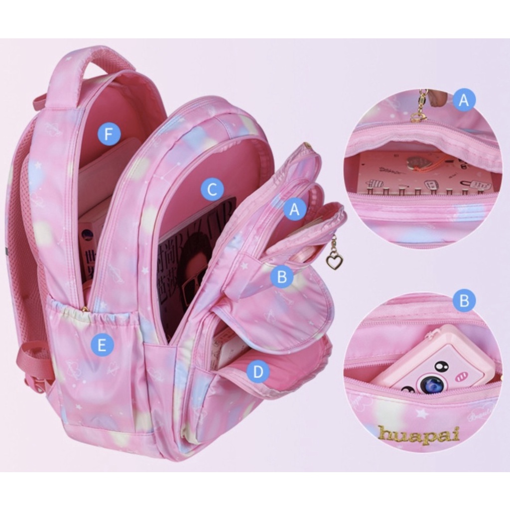WWH13 Tas Anak Sekolah TK SD Ransel Unicorn New Impor TKM