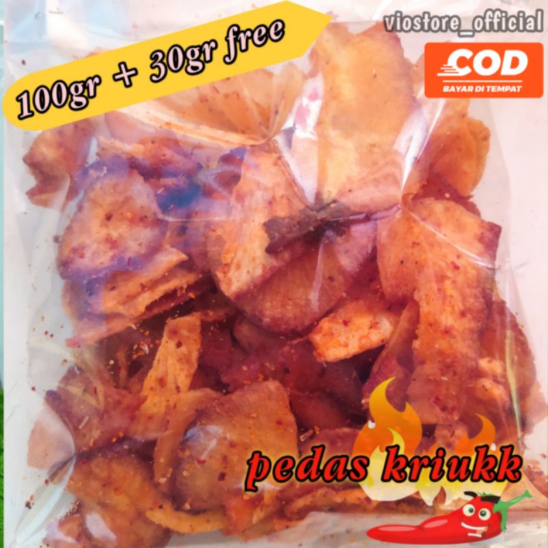 

KERIPIK SETAN KERIPIK SINGKONG PEDAS KERIPIK PEDAS 100gr