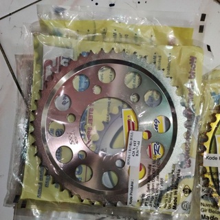 gear sss gold tk 428 43 44 46 47 48 49 untuk new CBR 150R 2018 keatas 6 hole all new CBR150R CB150R