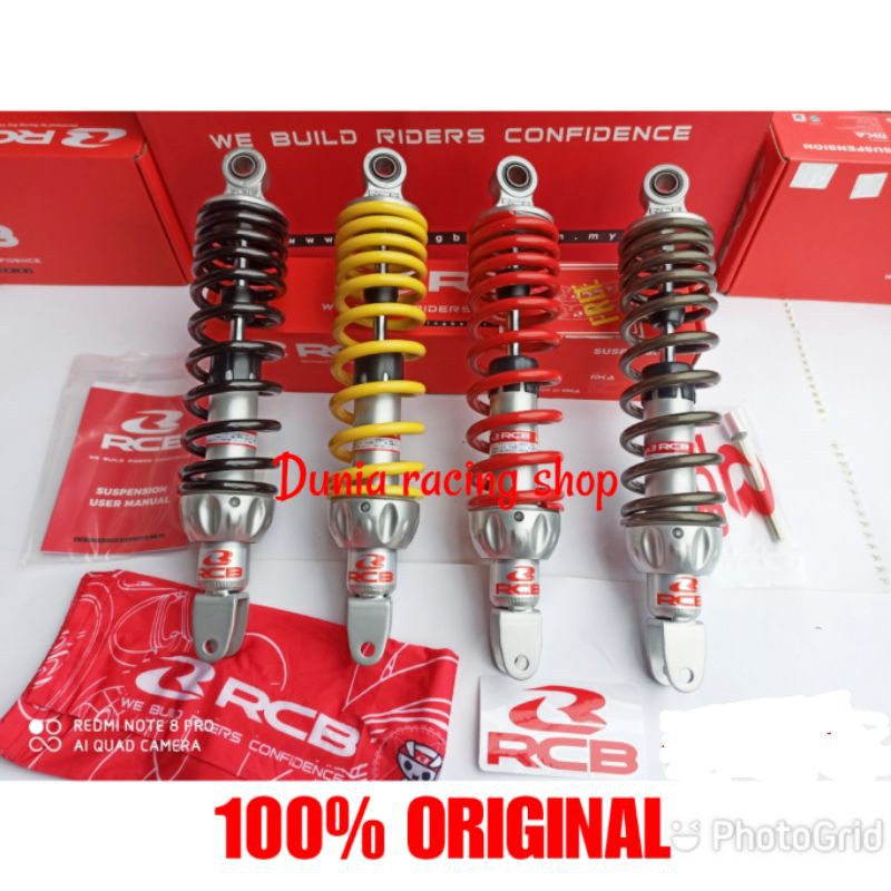 Shock RCB A2 Series Vario 110 Vario 125 Vario 150 Vario 160 Beat Scoopy Spacy Mio Xeon Mio M3 Fino X ride Beat fi esp Scoopy new Beat pop Genio Fazzio Frego Beat street Beat Deluxe RCB Pink Series Bonus Baju