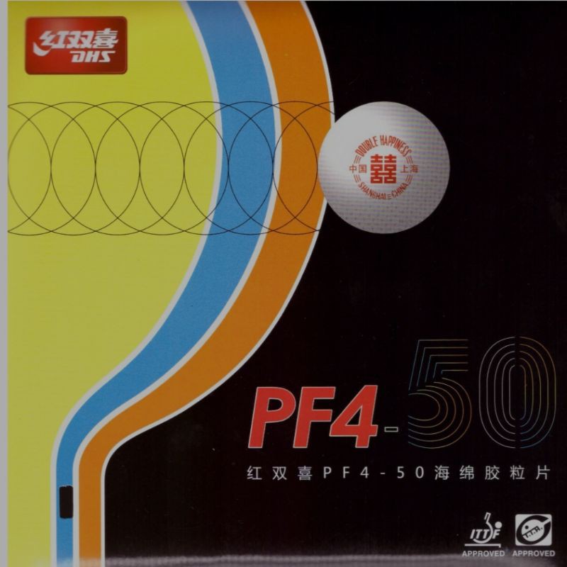 Karet pingpong DHS PF4 -50/karet bat pingpong DHS original