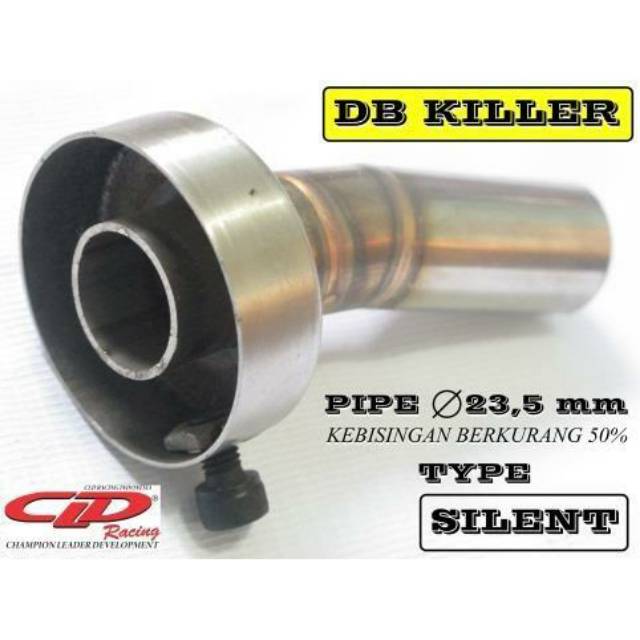 DB KILLER CLD RACING PEREDAM SUARA KNALPOT SILENT