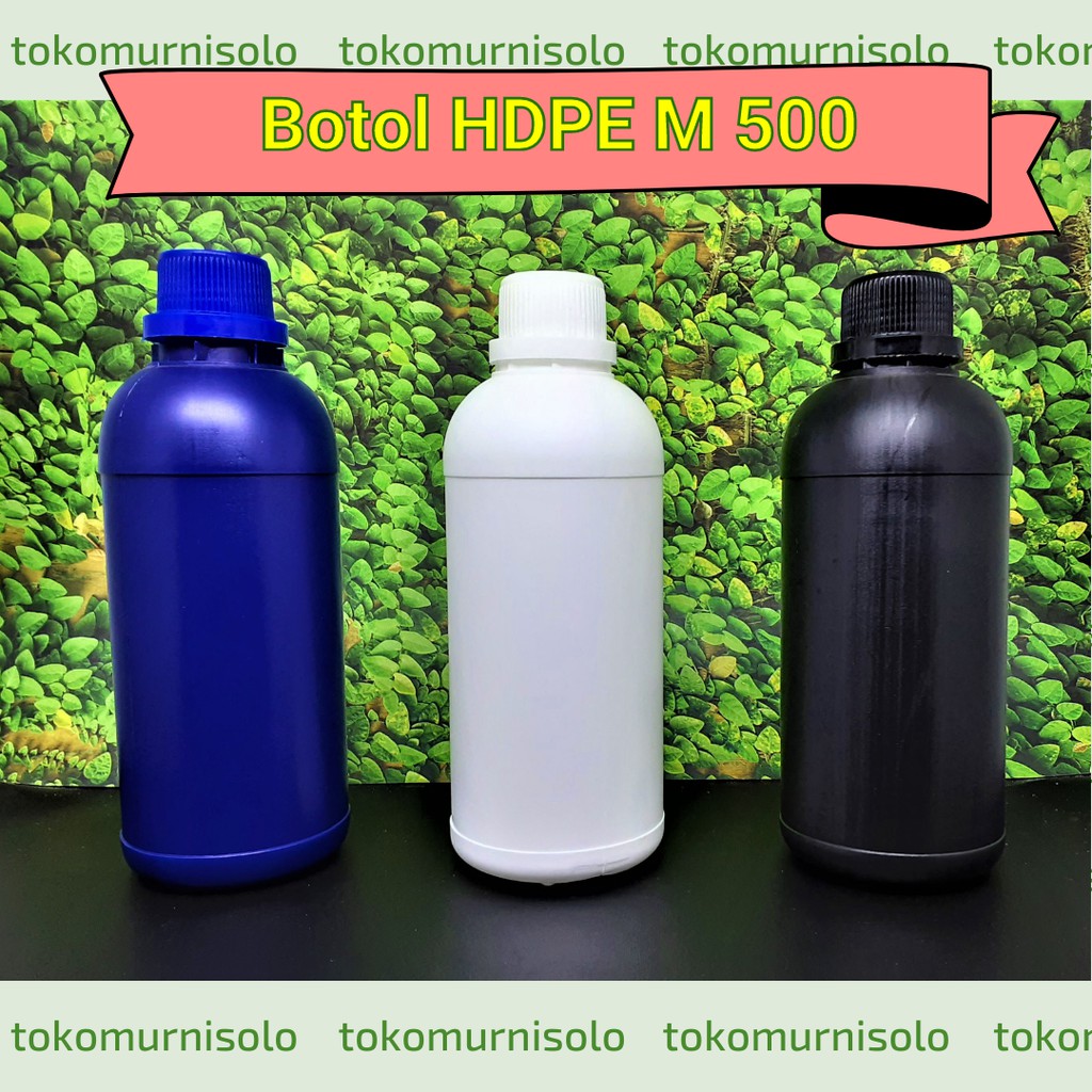 Botol HDPE M 500 (500 ml)