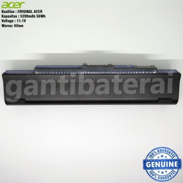 Original Baterai Acer Aspire One ZA3 ZG8 531 751 531H AO531H UM09B41