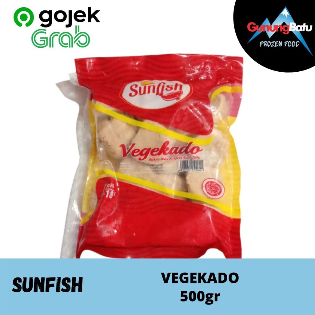 

SUNFISH VEGEKADO 500gr