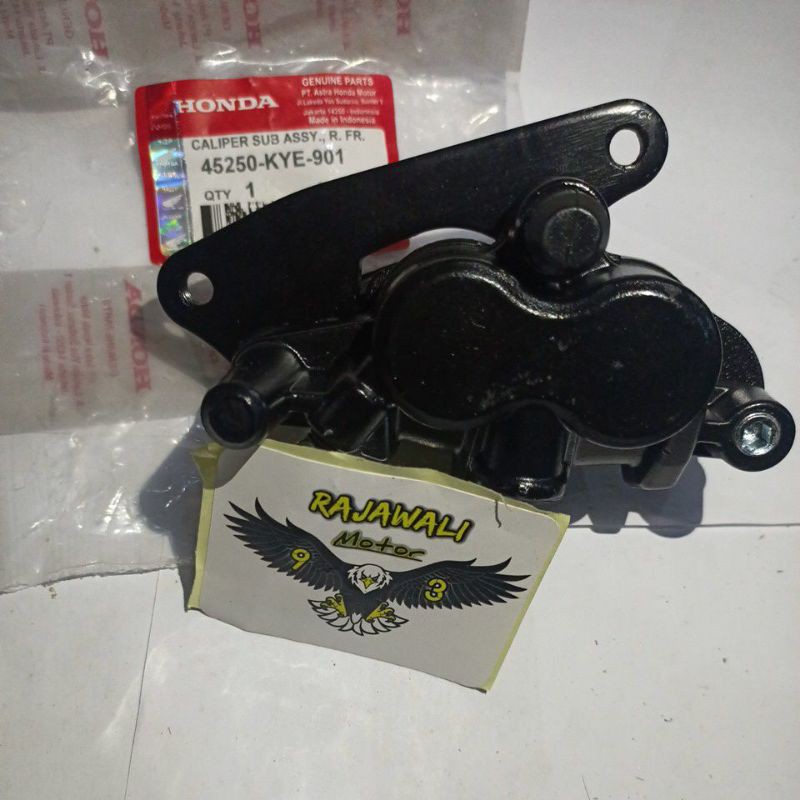 KDM_24 KEPALA BABI KALIPER CAKRAM BAWAH DEPAN DISK MEGAPRO NEW-VERZA-CB150-KYE