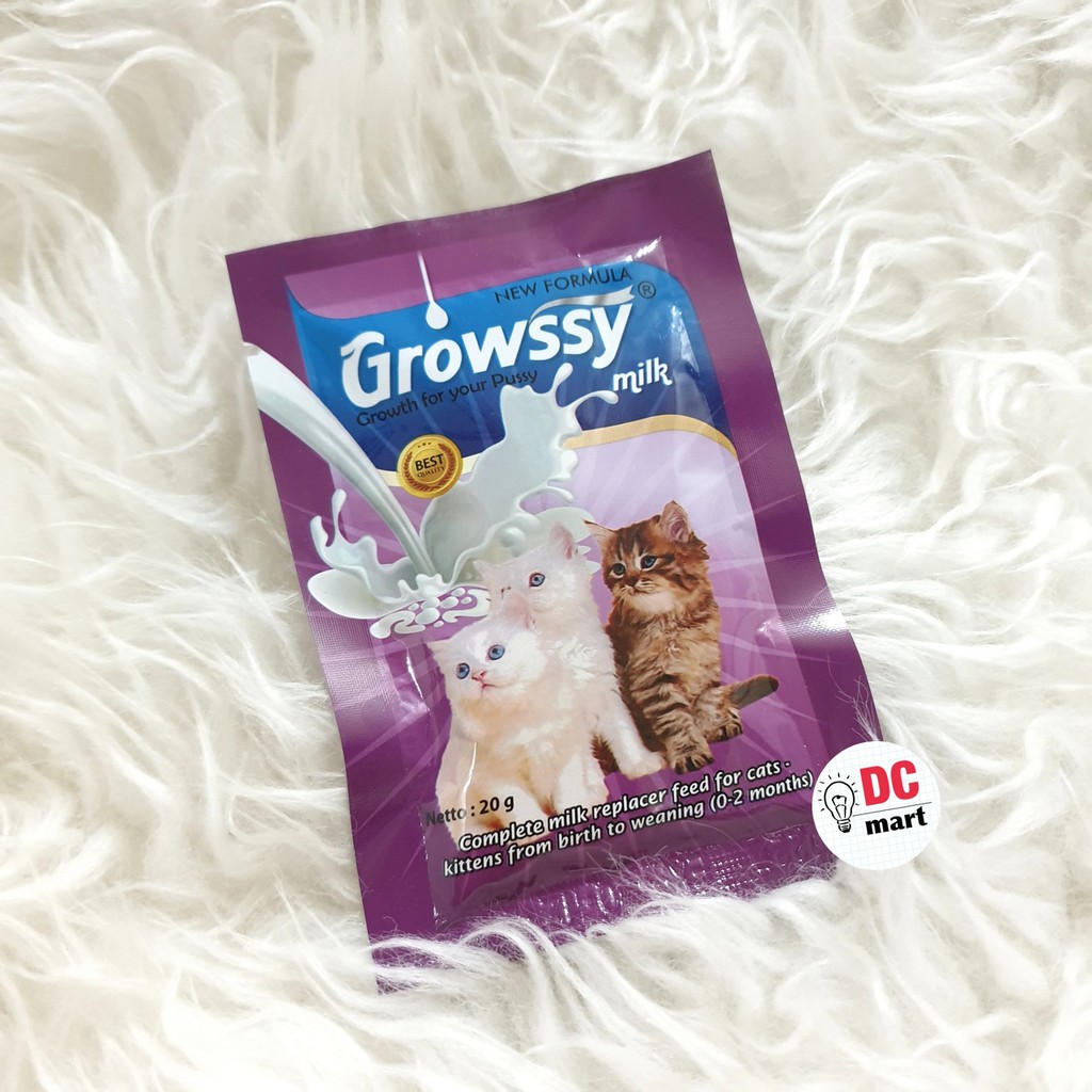 Susu Kucing GROWSSY 20Gr / Susu Kucing Saset