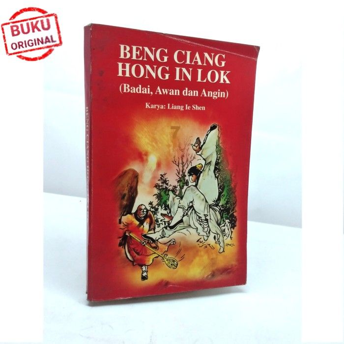 BUKU Beng Ciang Hong In Lok Badai Awan Dan Angin No 7 Karya Liang Le