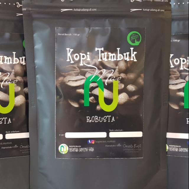 

Kopi Tumbuk Murni Robusta