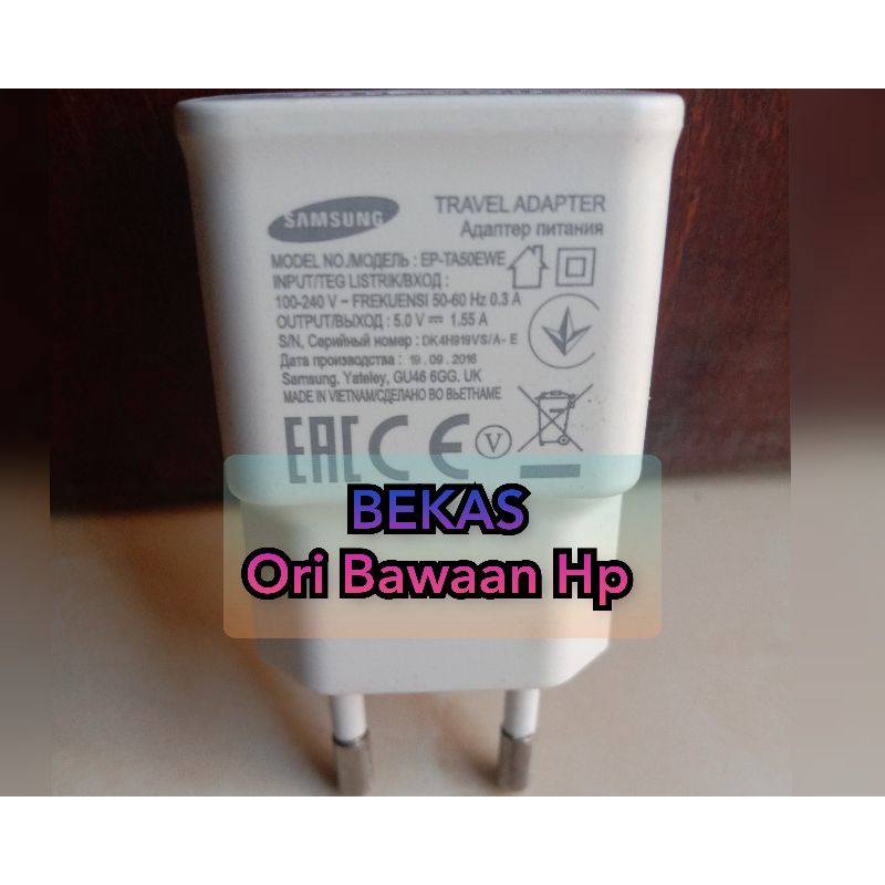 ADAPTOR SAMSUNG J5 pro | J6 pro | J7 pro ORI BAWAAN HP