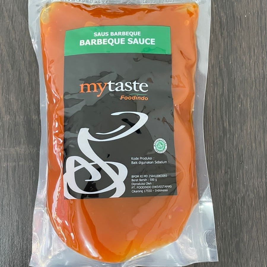 MYTASTE SAUS 500GR RASA BARBEQUE BLACKPEPPER JAMUR