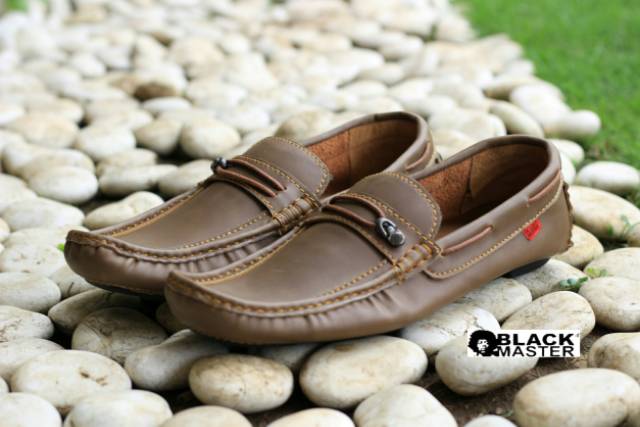 MOCCASIN DASI - BLACK MASTER | Sepatu Formal Pria Mocasin Kerja Dinas Kantor Kasual Hangout