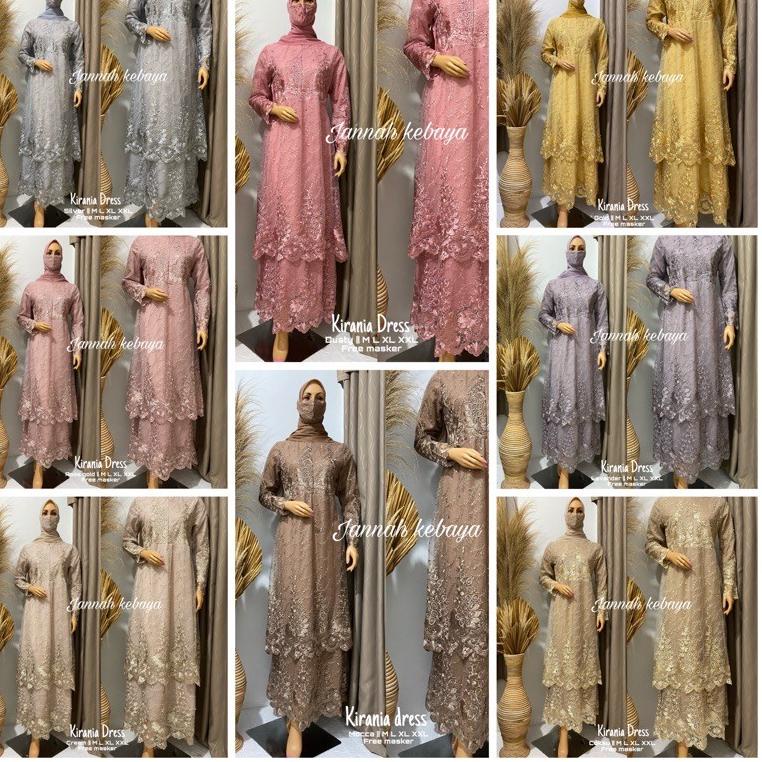 Ki Dress / Gamis Ki / Kebaya Dress ki / Jannah kebaya 7W8