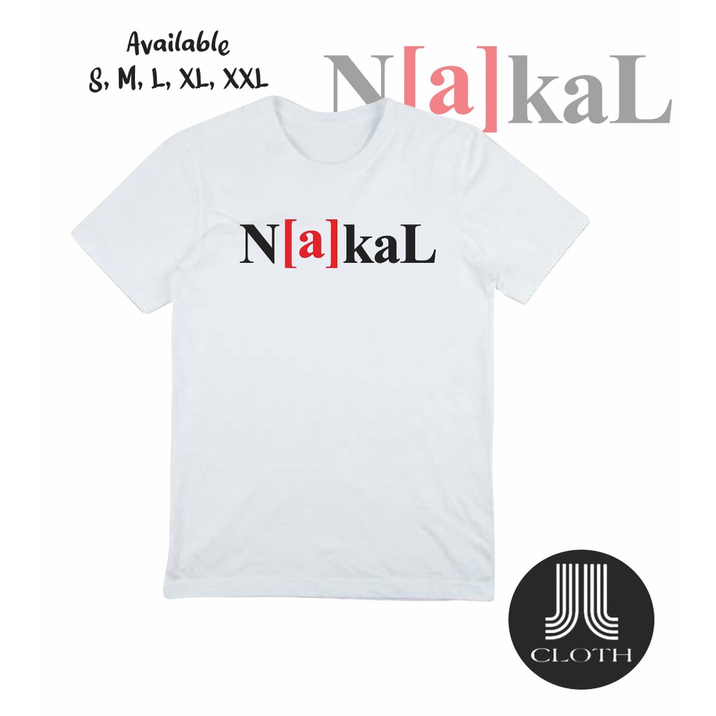 T-SHIRT BAJU KAOS DISTRO NAKAL PAKAIAN PRIA WANITA COTTON COMBED 30S