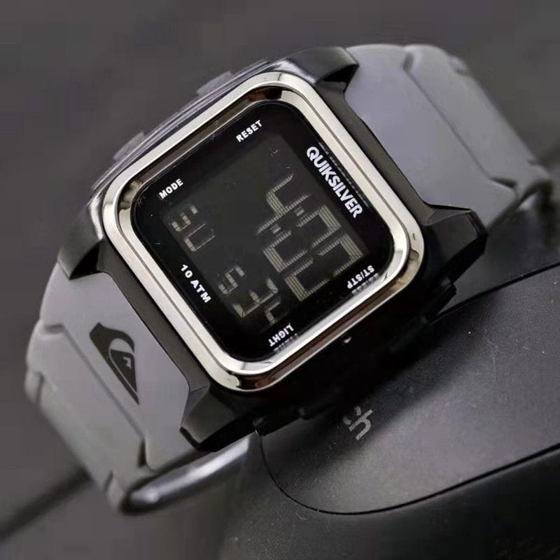 COD Jam Tangan Pria Quicksilver Digital Segi Anti Air M158