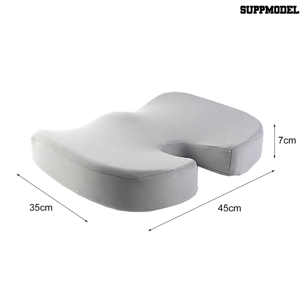 Suppmodel Bantal Duduk Memory Foam Gel Desain Ergonomis Nyaman Untuk Mobil