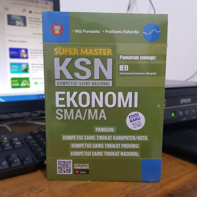 

BUKU OLIMPIADE EKONOMI-SUPER MASTER KSN EKONOMI SMA/MA YRAMA WIDYA Star Seller Termurah