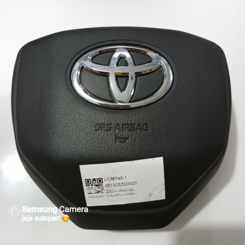 airbag stir toyota avanza veloz 2022 original asli