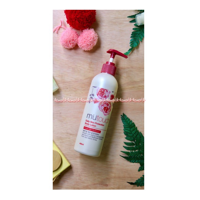 Mutouch Daily Skin Protection Body Lotion 400ml Redsnow Handbody