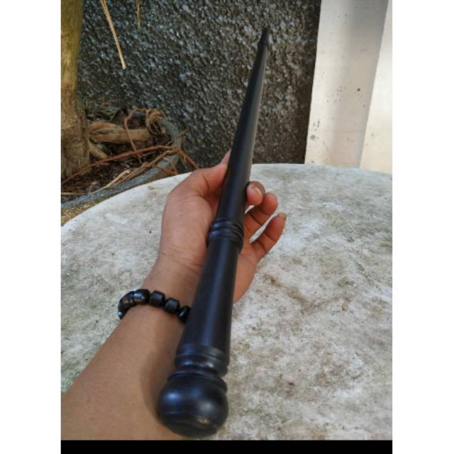 TONGKAT KOMANDO KAYU GALIH KELOR HITAM KALIMANTAN/KAYU HITAM KALIMANTAN/TONGKAT KOMANDO