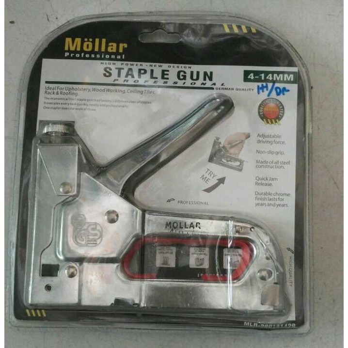 

STAPLE GUN / STAPLES TEMBAK / STAPLES JOK / HEKTER MOLLAR 3 IN 1