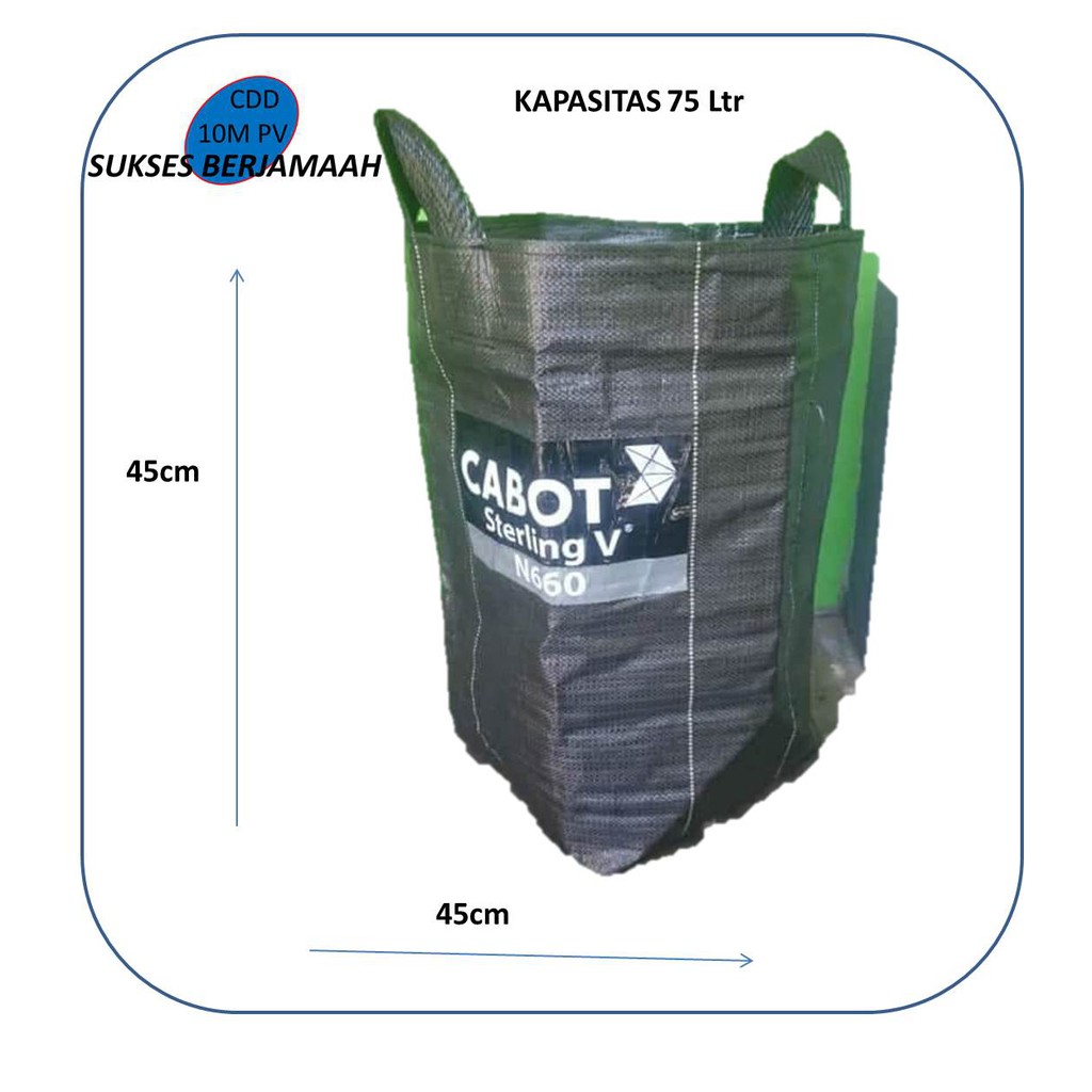 RPM Planter bag 75 liter pot tanaman pot besar pot durian bahan asli