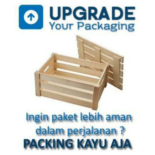 

Packing kayu pembelian di atas 20pcs WAJIB