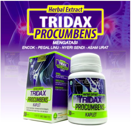 (BISA COD) PROMO TRIDAX PROCUMBENS KAPLET | Obat Nyeri Sendi dan Asam Urat