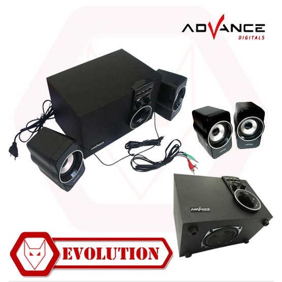Speaker Advance M180BT Spiker Speaker Audio Subwoofer Murah Komputer Laptop Pc musik Box evolution