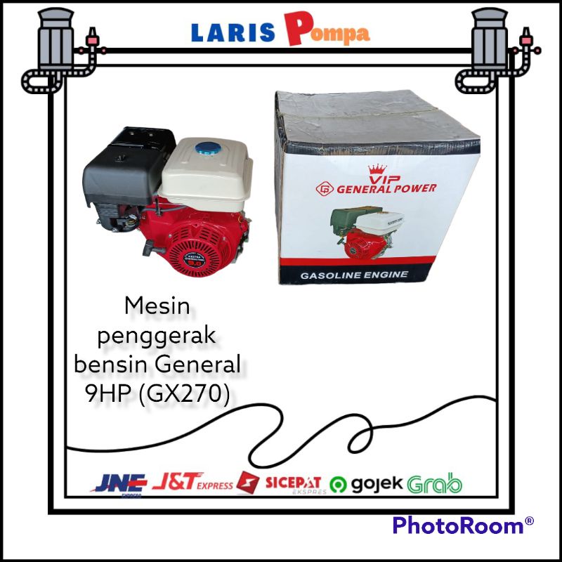 mesin penggerak bensin 9hp