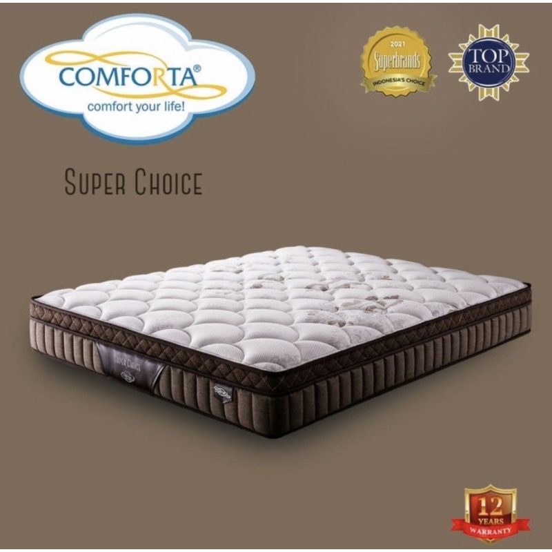 Spring Bed Matras Super Choice Comforta Promo Murah Ready Makassar (matras only) springbed / mattras