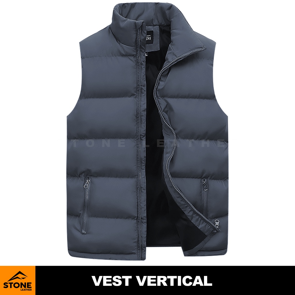 Rompi Motor Pria Vertical Riding Vest Street Style