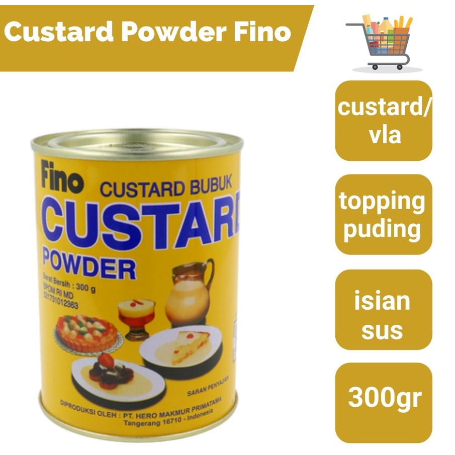 

Custard Powder Fino Tepung Kustard Fino 300Gr