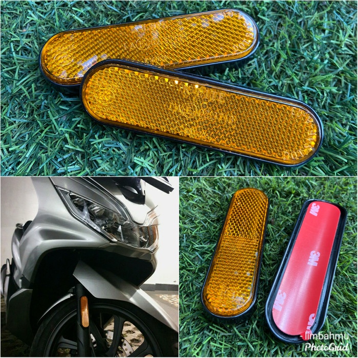 mata kucing shock motor honda pcx forza vario beat fork motor kuning