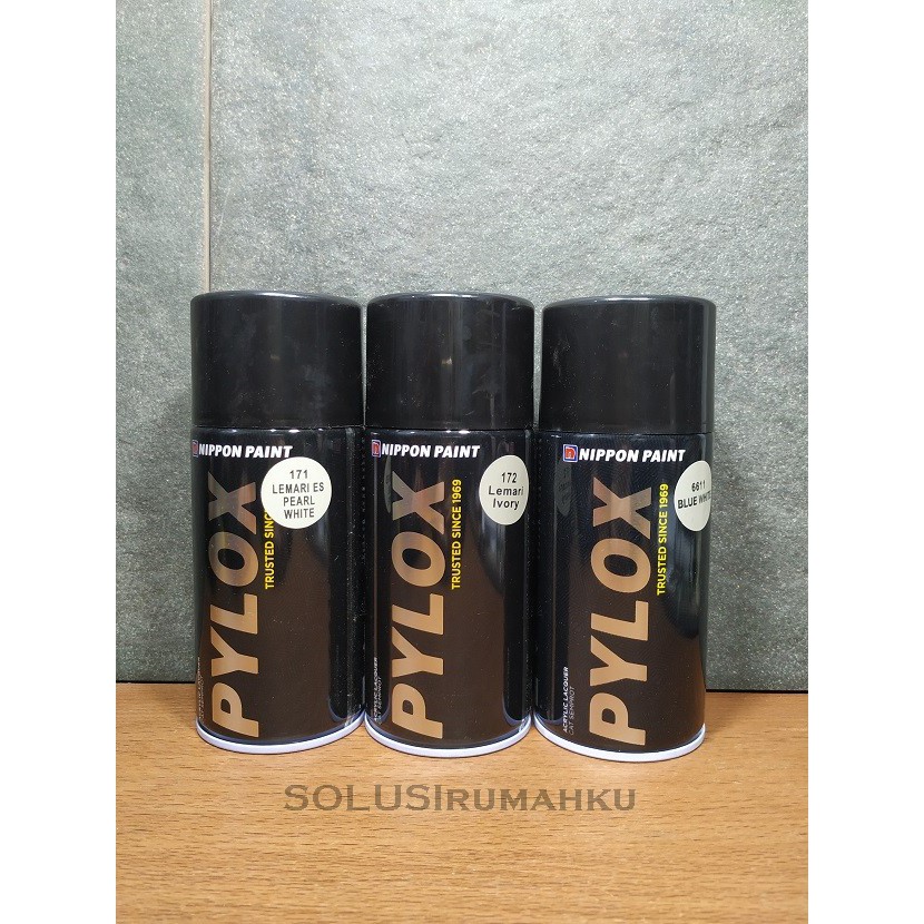 NIPPON CAT SEMPROT PYLOX PEARL WHITE LEMARI IVORY BLUE WHITE / PILOX