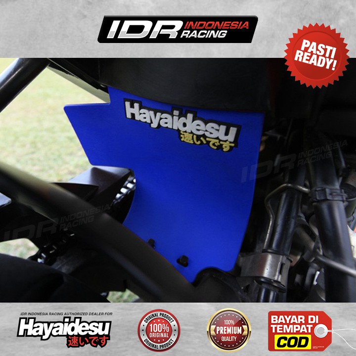 Hayaidesu Mudflap Yamaha Vixion Mud Flap Guard Karet Penahan Lumpur Motor Premium