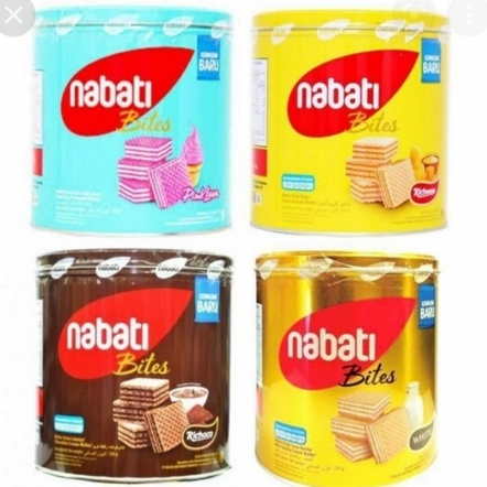 

NABATI Bites Biskuit Kaleng