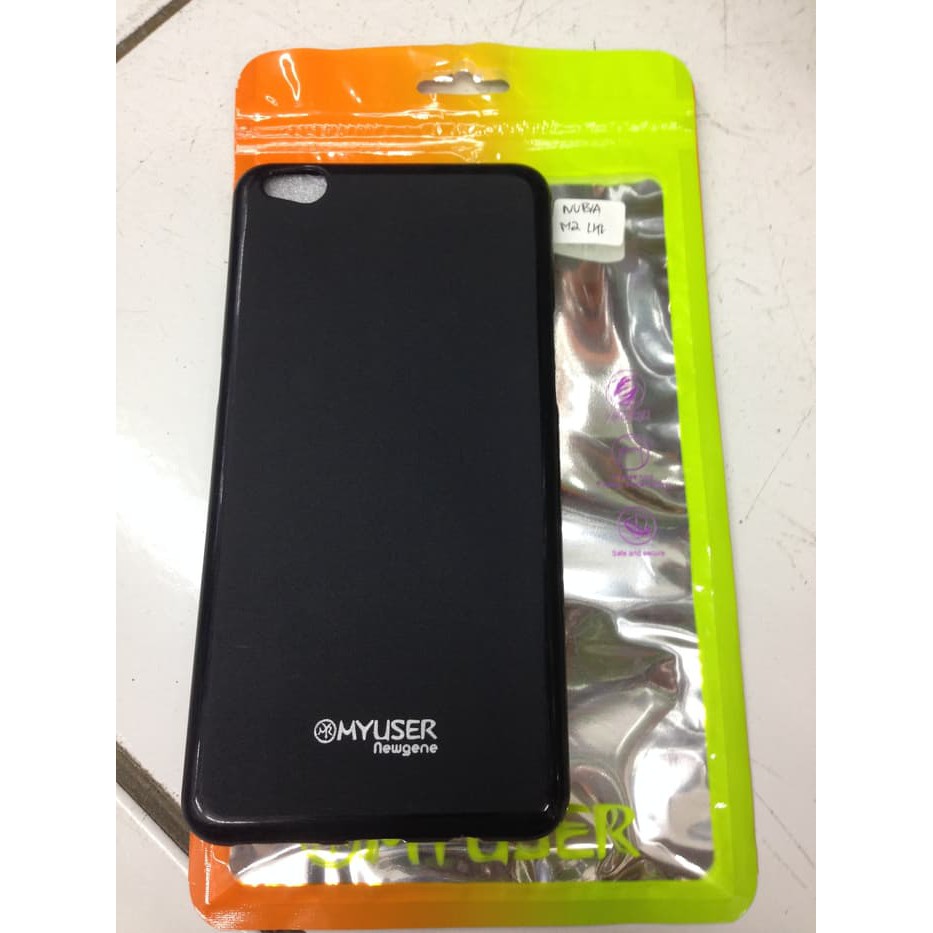 [termurah] Newgene Jelly Case ZTE Nubia M2 Lite Hitam