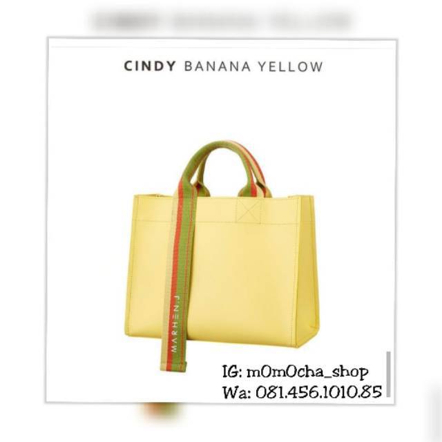 READY Marhen J Cindy bag Yellow Banana