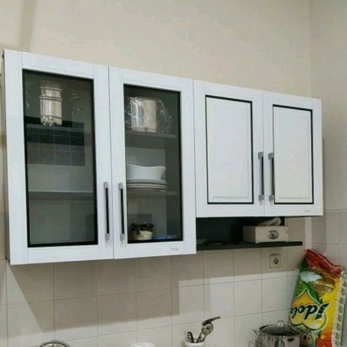 Kitchen Set Atas 4 Pintu / Lemari Gantung / Rak Gantung Dapu